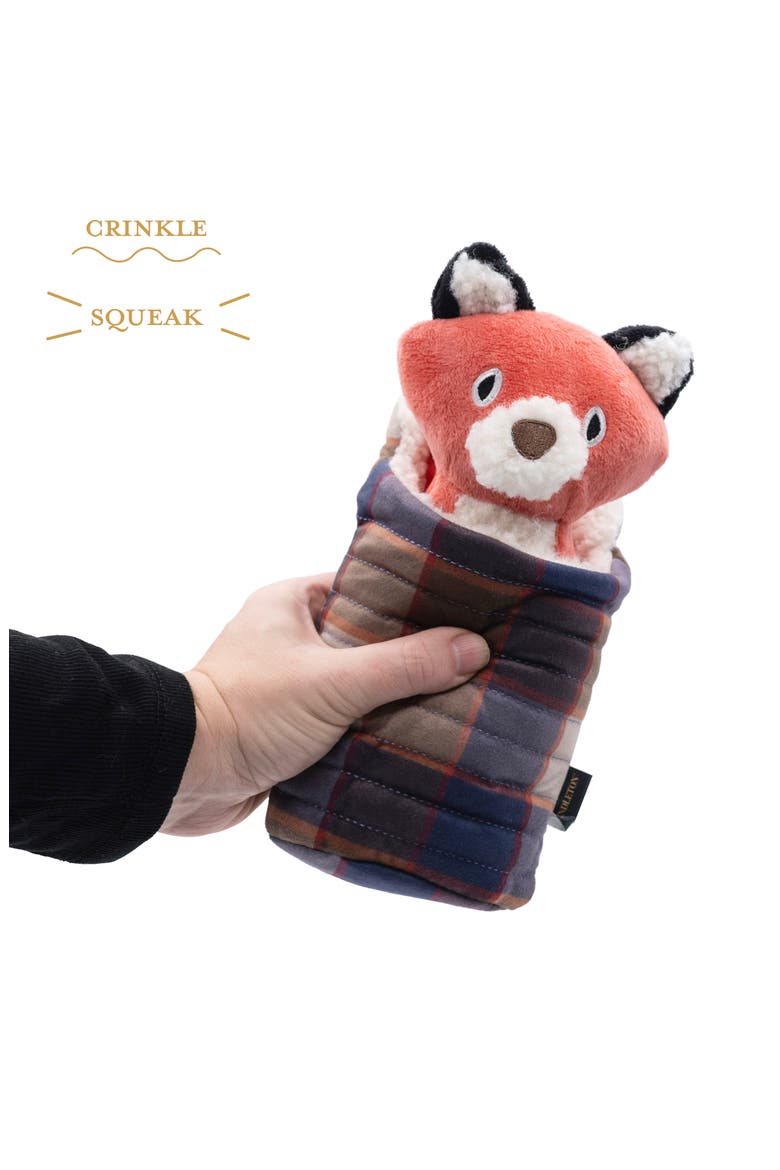 Camp Pal Dog Toy, Alternate, color, FOX