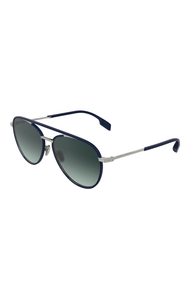 59mm Aviator Sunglasses, Alternate, color, BLUE