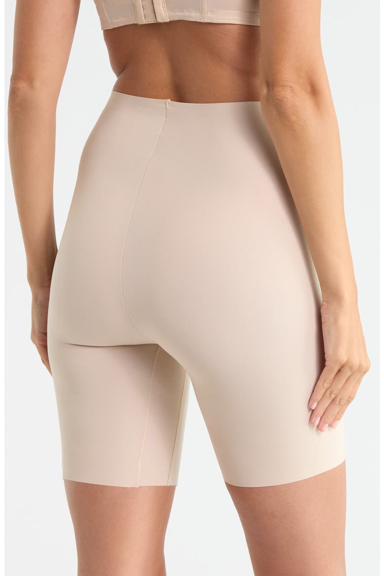 Pack of 2 Assorted Invisible Edge Slip Shorts, Alternate, color, BLACK- BEIGE SMOKE