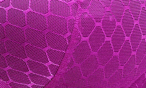 Savage X Fenty Show 'n Tell Mesh Unlined Demi Bra In Try Me Purple