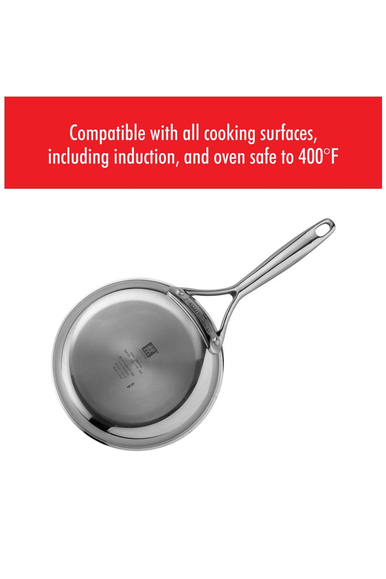 Energy Plus Set of 2 Fry Pans, Alternate, color, STAINLESS STEEL