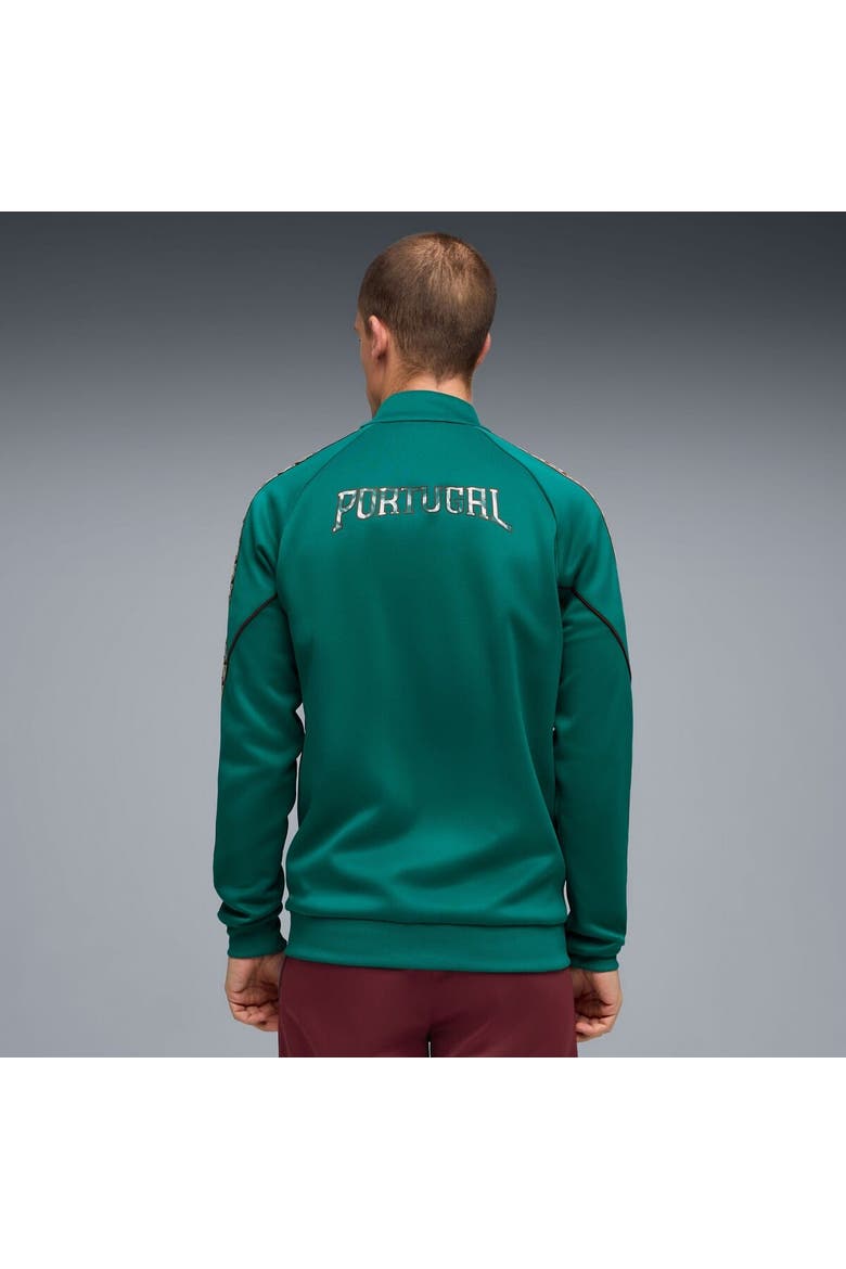 Men's Puma Green Portugal National Team King Anthem Full-Zip Jacket, Alternate, color, Green