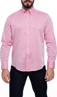 VELLAPAIS Avalon Slim Fit Cotton Dress Shirt