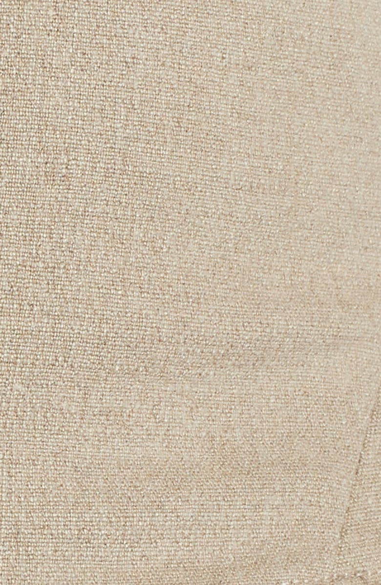 Bottega Veneta Crop Stretch Linen Jacket, Alternate, color, 