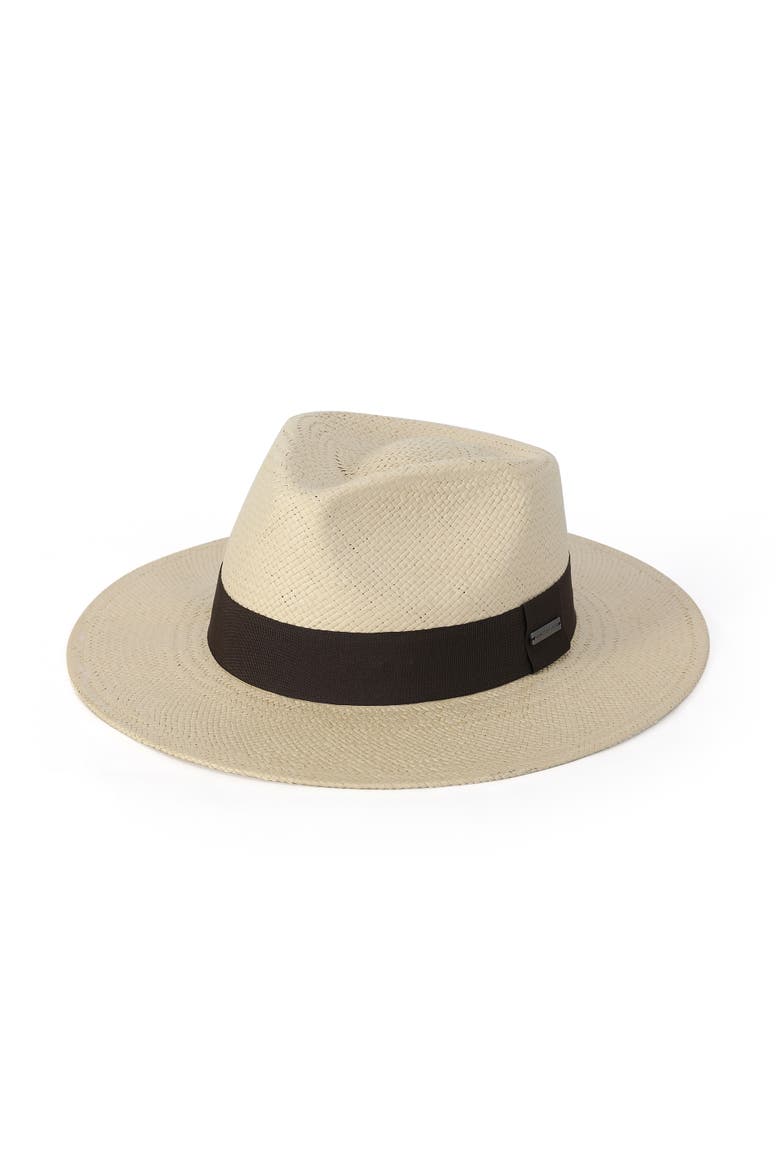 Santa Fe  Men's Straw Outback Hat, Main, color, Natural