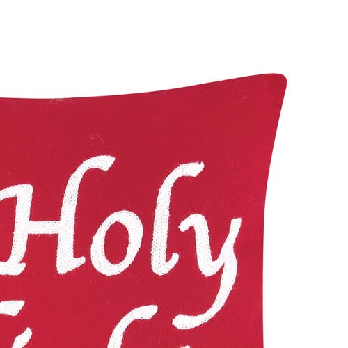 C & F Home C&f Home Holy Night Pillow, 14" X 14" In Red
