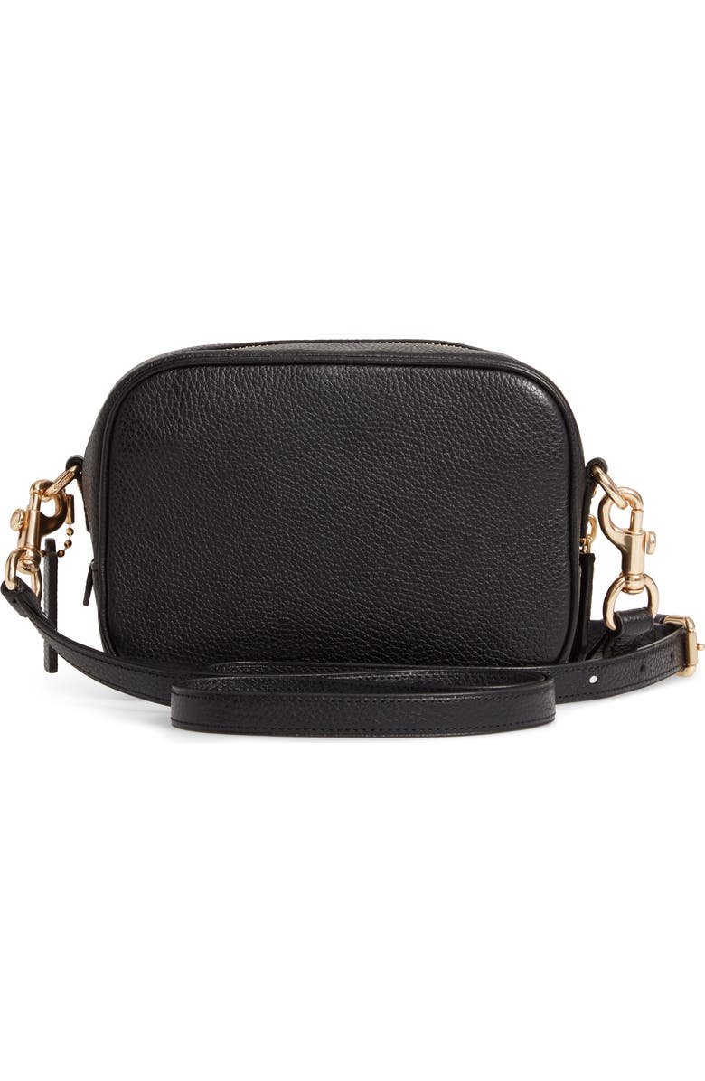 COACH Pebble Leather Camera Bag, Alternate, color,