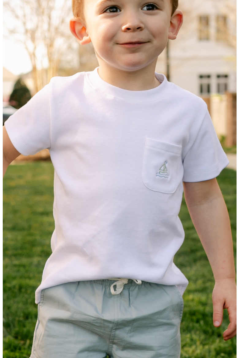 Jackson Pocket Tee, Alternate, color, White