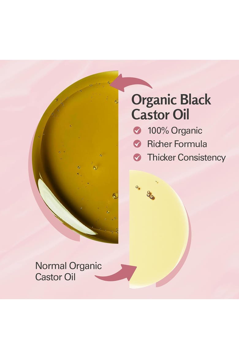 Organic Black Castor Oil, 4 fl oz, Alternate, color, None