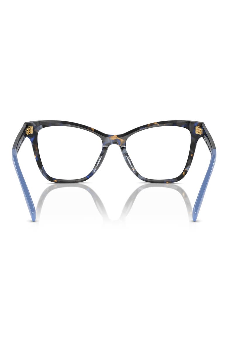 51mm Cat Eye Optical Glasses, Alternate, color, BLUE TORTOISE