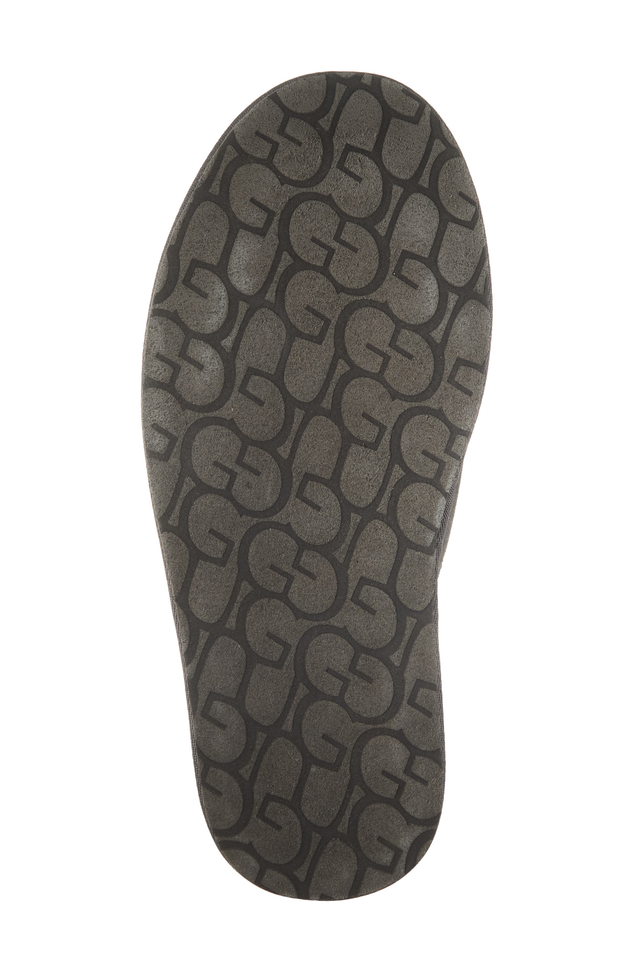 Genuine Shearling Scuff Slipper, Alternate, color, CHARCOAL GREY