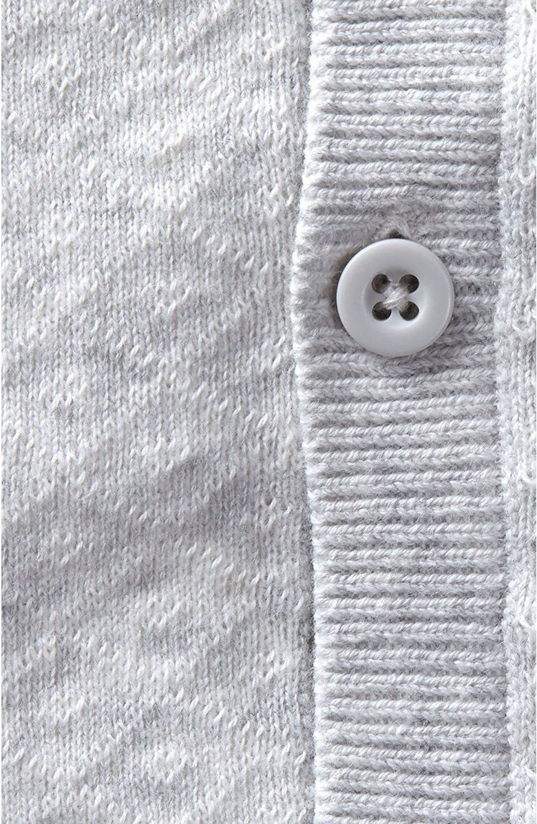 Hope & Henry Baby Jacquard Romper, Alternate, color, Grey