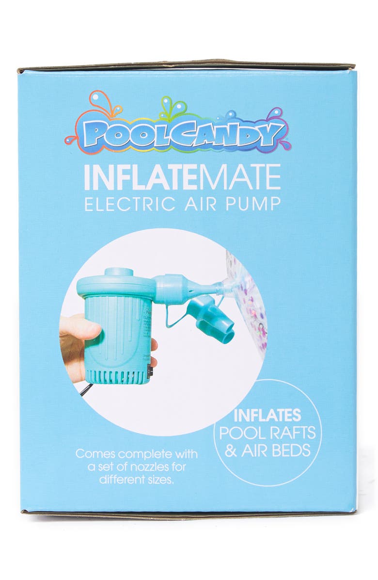 POOLCANDY Inflatemate Electric Air Pump, Alternate, color, Blue