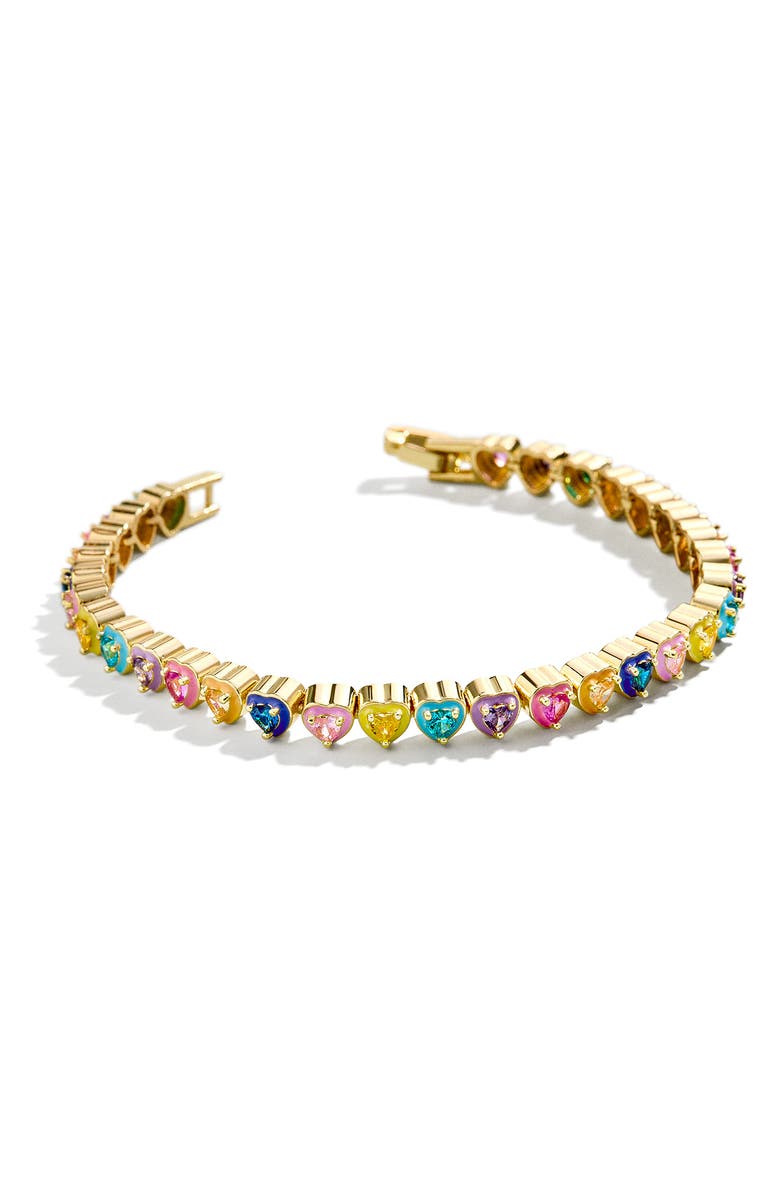 BaubleBar Adora Tennis Bracelet, Main, color,