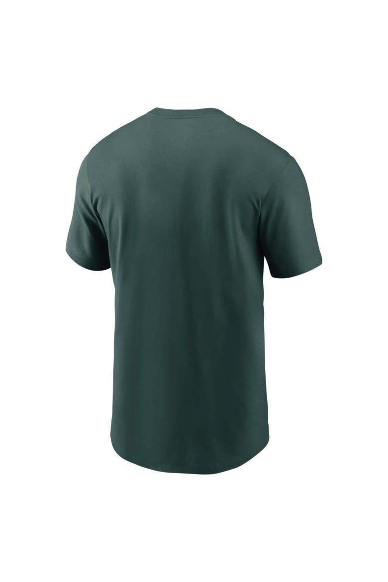 Men's Nike Green Michigan State Spartans 2025 Courtside Basketball Performance T-Shirt, Alternate, color, Green