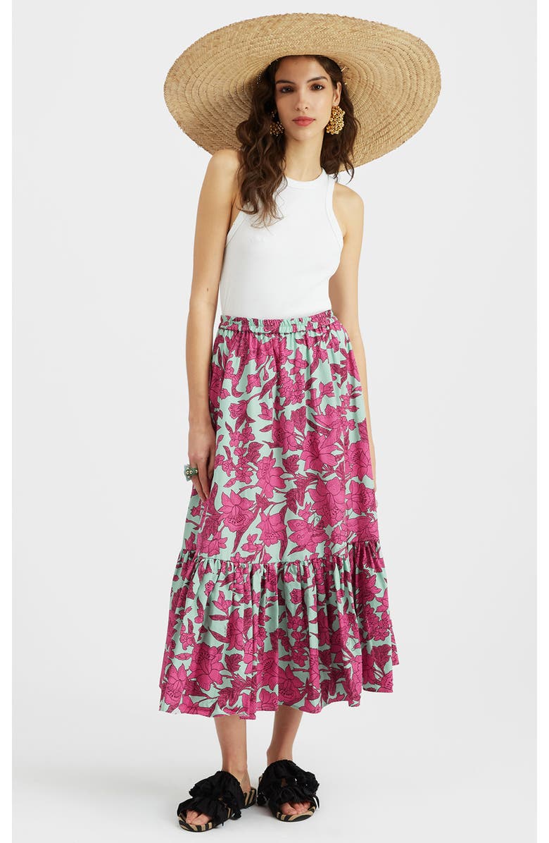 La DoubleJ Sunset Skirt, Main, color, Lilium Purple