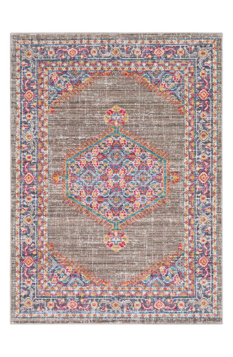 Surya Home Germili Medallion Area Rug, Main, color,
