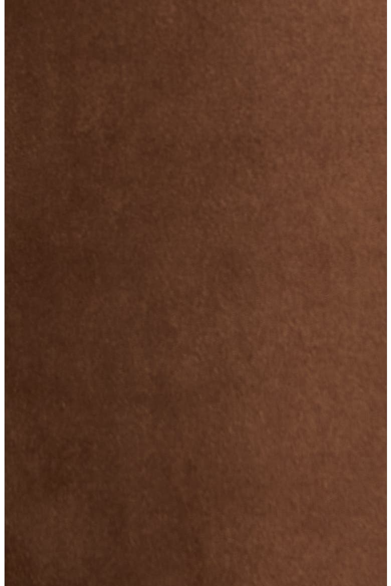 Wide Leg Faux Suede Pants, Alternate, color, BROWN