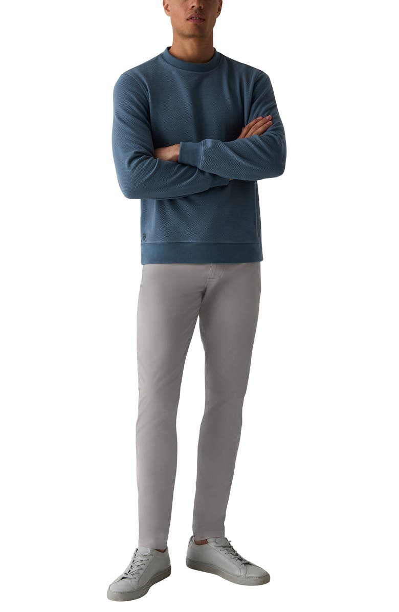 Greyson Troy Performance Sweatshirt, Alternate, color, Vintage Indigo