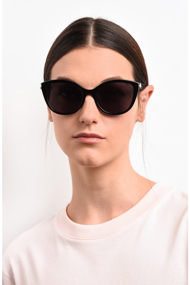 hensley 55mm cat eye sunglasses, Alternate, color, 0807-IR