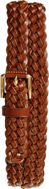 Ralph Lauren Purple Label Braided Leather Belt