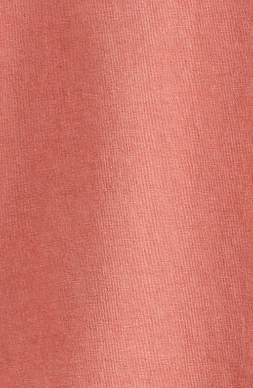 Treasure & Bond Kids' Crop Cotton T-shirt In Coral Faded