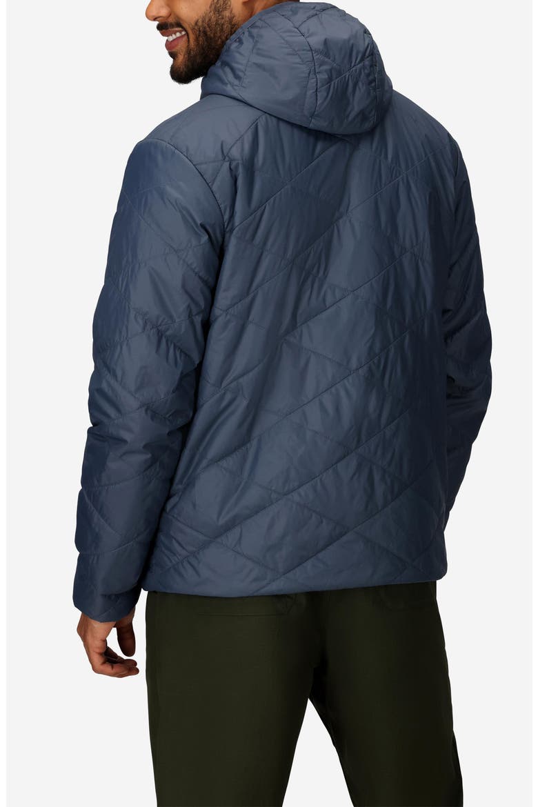 Onward Water Repellent Insulated Hooded Jacket, Alternate, color, THUNDERHEAD
