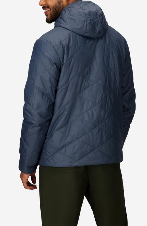 Marmot Onward Water Repellent Insulated Hooded Jacket In Blue