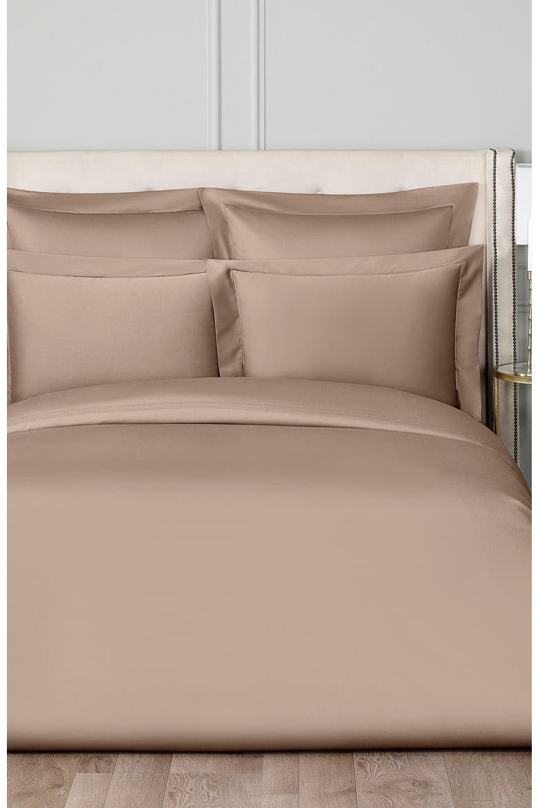 Rhapsody Duvet Cover, Alternate, color, Platinum Beige