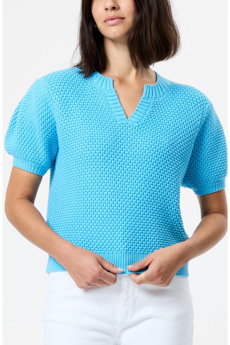 Remy Puff Sleeve Sweater, Main, color, BLUE LAGOON