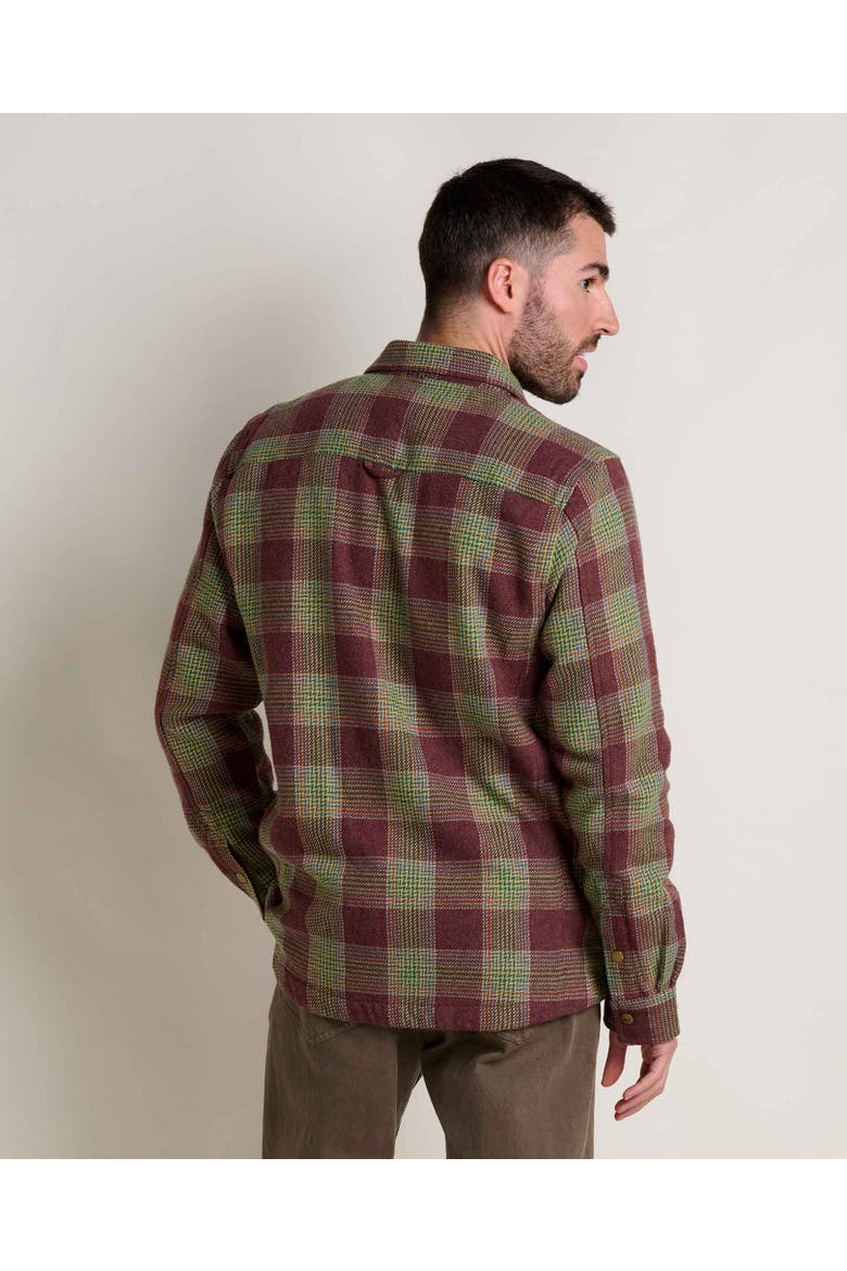 Mojac Shirt Jacket, Alternate, color, Deep Mahogany