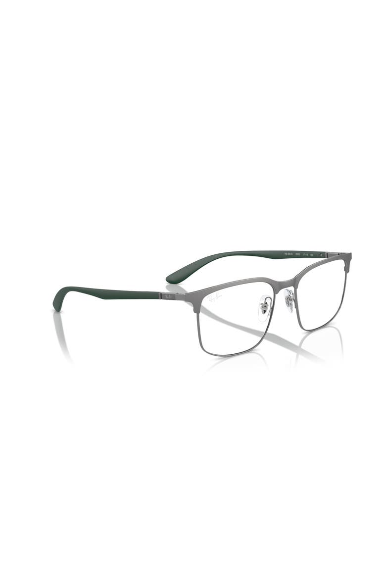 57mm Square optical glasses, Alternate, color, Grey