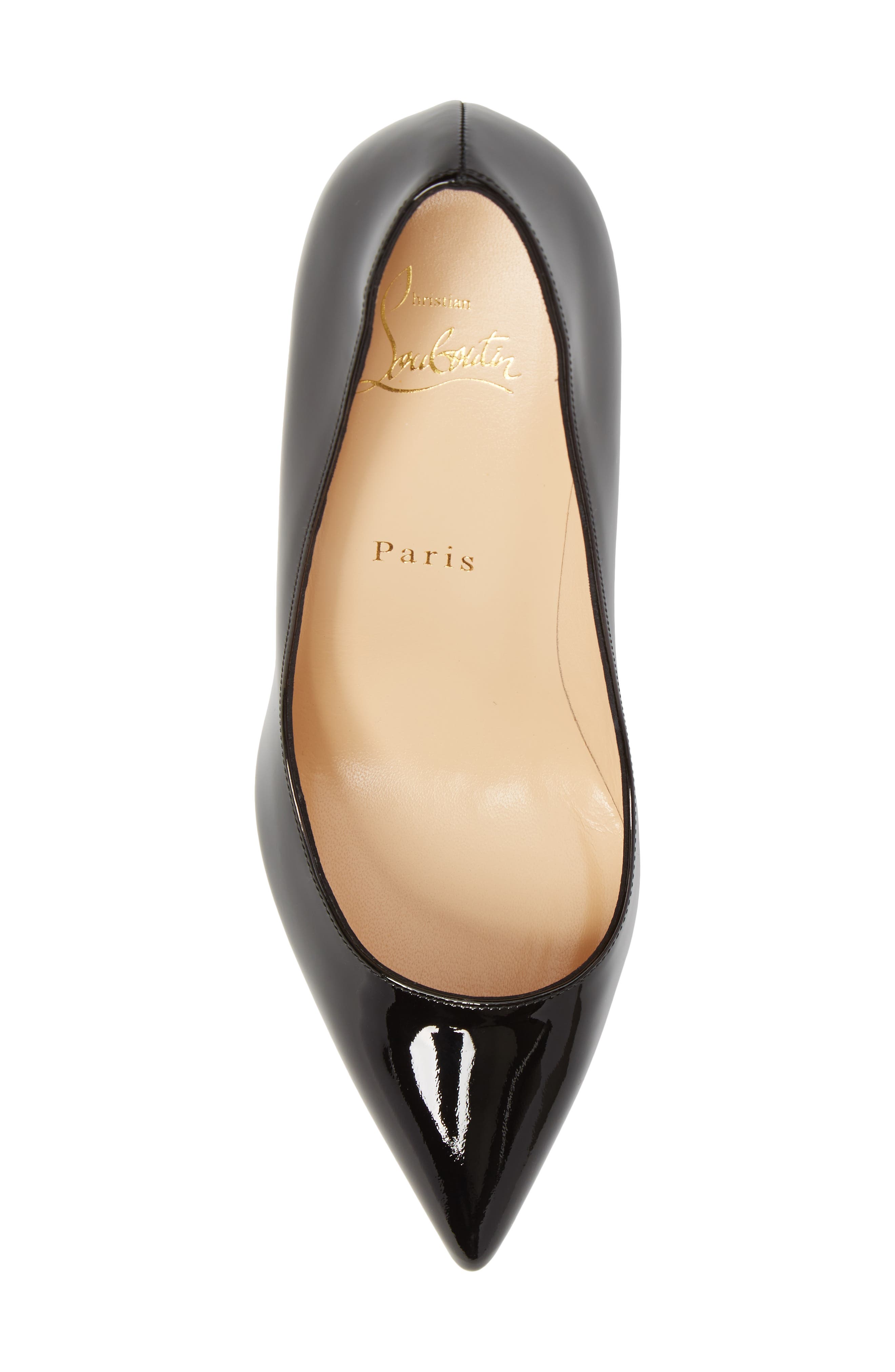 Christian Louboutin Pigalle Plato Pointed Toe Platform Pump, Alternate, color, 