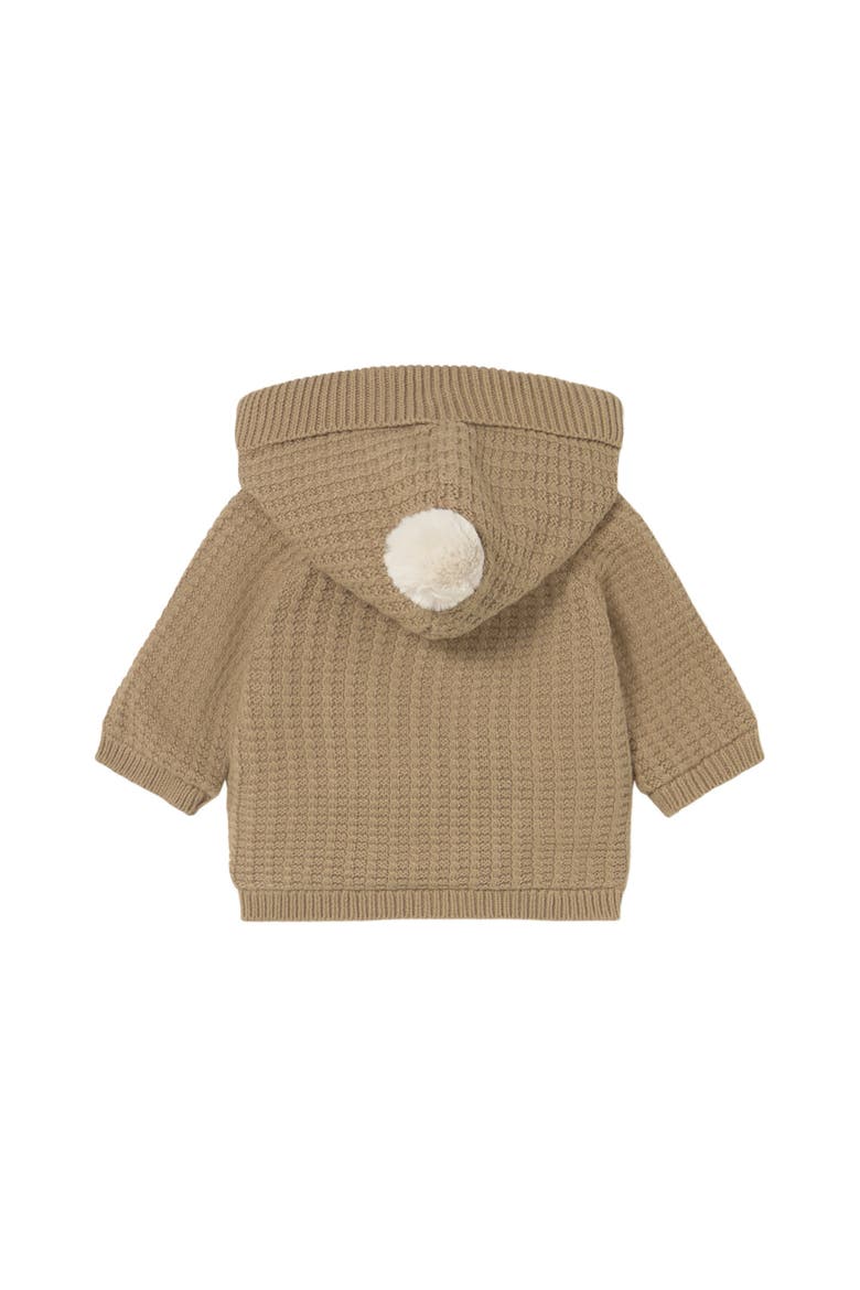 Lined Knit Cardigan, Alternate, color, Beige