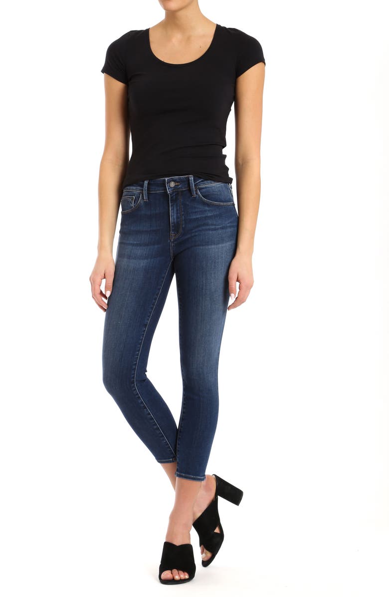 Mavi Jeans Mavi Tess Crop Skinny Jeans, Alternate, color,