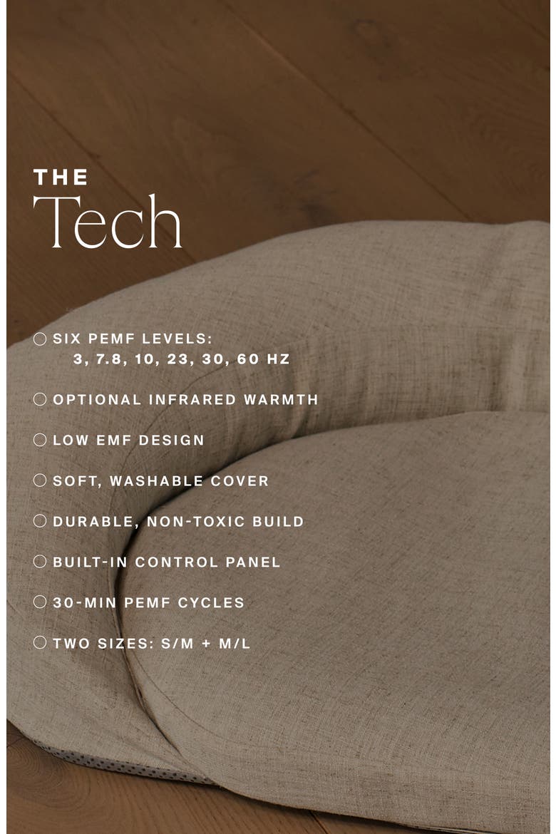 Infrared PEMF Pet Bed, Alternate, color, GREY
