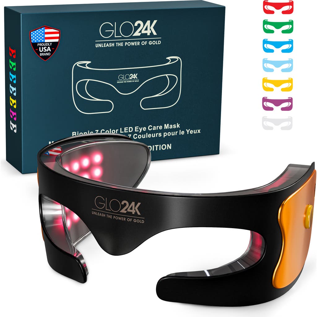 Glo24k Unleash The Power Of Gold Bionic 7 Color Led Eye Care Mask