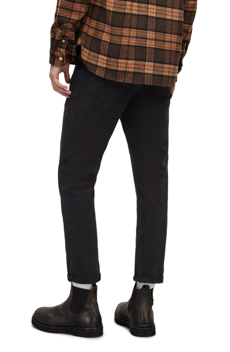 AllSaints Jack Crop Tapered Corduroy Jeans, Alternate, color, 