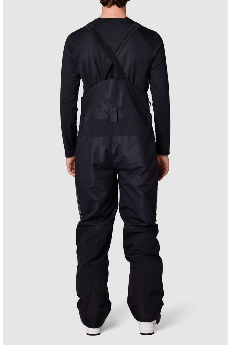 Powderverse Bib Snow Pants, Alternate, color, BLACK