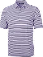 Cutter & Buck Virtue Piqué Stripe Recycled Blend Polo
