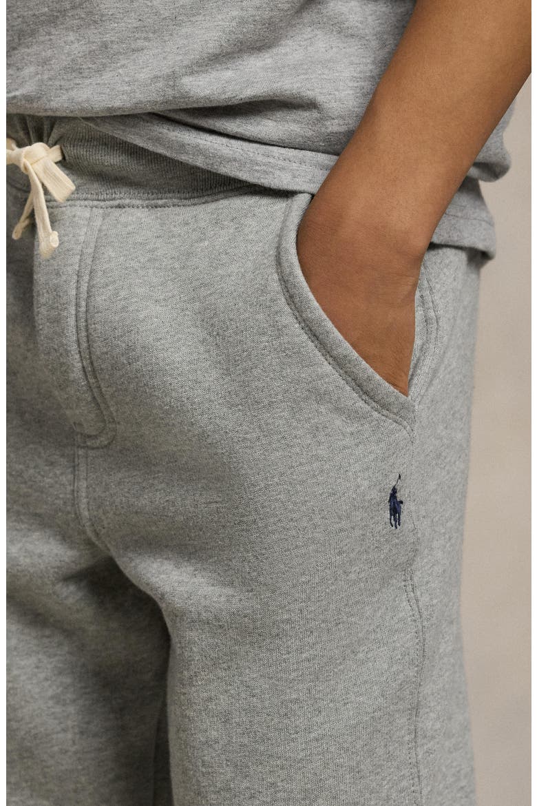 Kids' Fleece Joggers, Alternate, color, GREY HTR