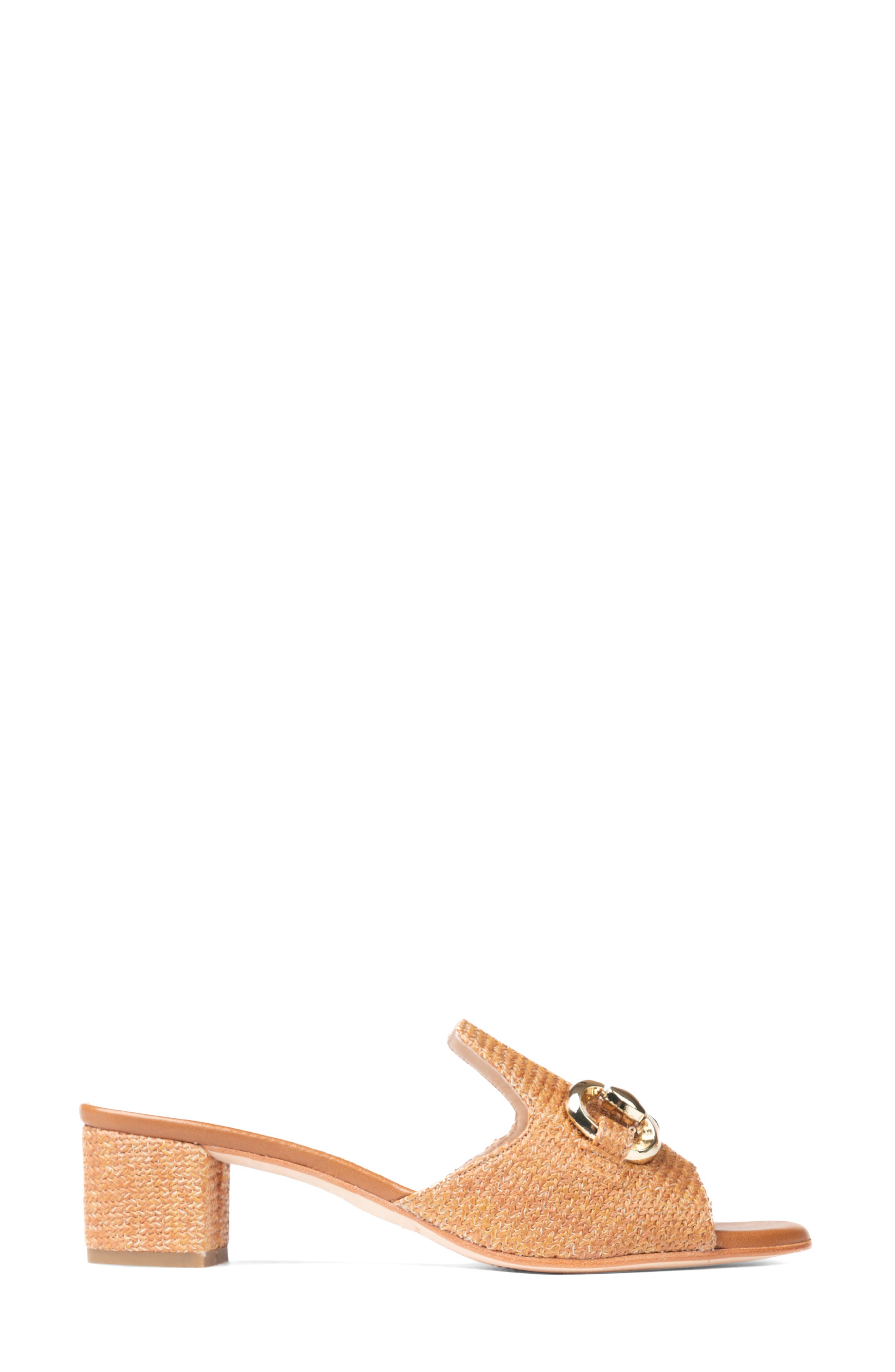 patricia green Harlow Horsebit Block Heel Slide Sandal, Alternate, color, 