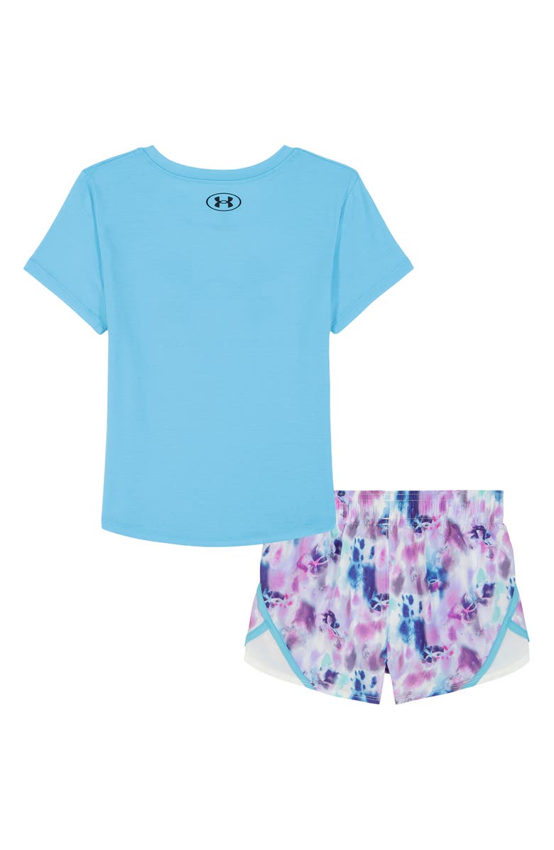 Under Armour Kids' Graphic T-Shirt & Woven Shorts Set, Alternate, color, Fresco Blue