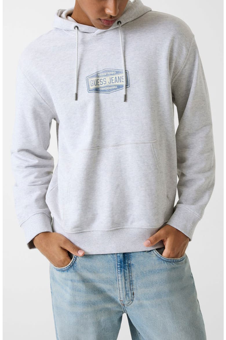 Trademark Cotton Fleece Hoodie, Main, color, HEATHER GREY