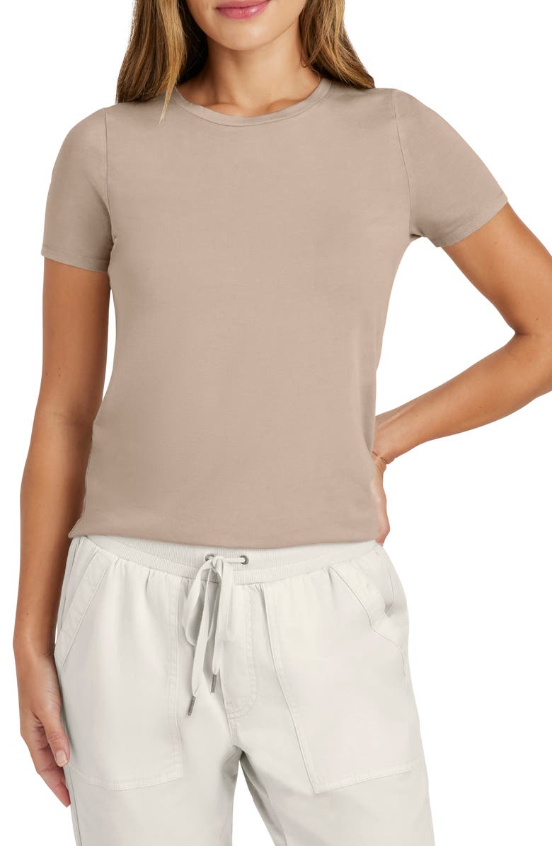 Splendid Genevieve T-Shirt, Main, color, Fawn
