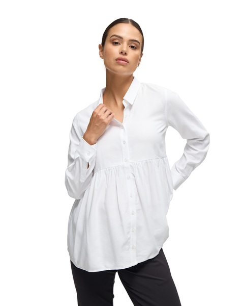 The Soft Touch Button Down Maternity + Nursing Top