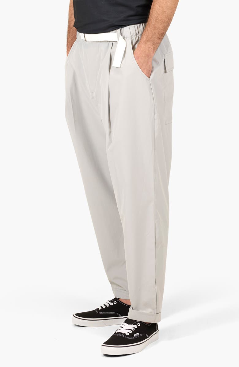 VAST Featherlight Loose Fit Belted Pants, Alternate, color, Cool Grey