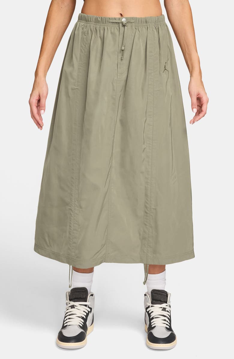 Jordan Parachute Skirt, Main, color, Medium Khaki/ Medium Khaki