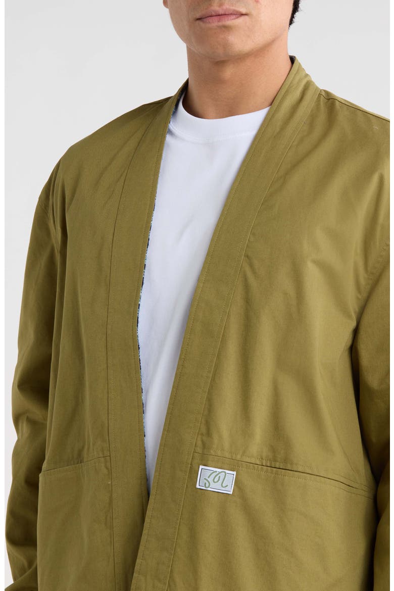 Grounds Reversible Jacket, Alternate, color, MILITARY GREEN