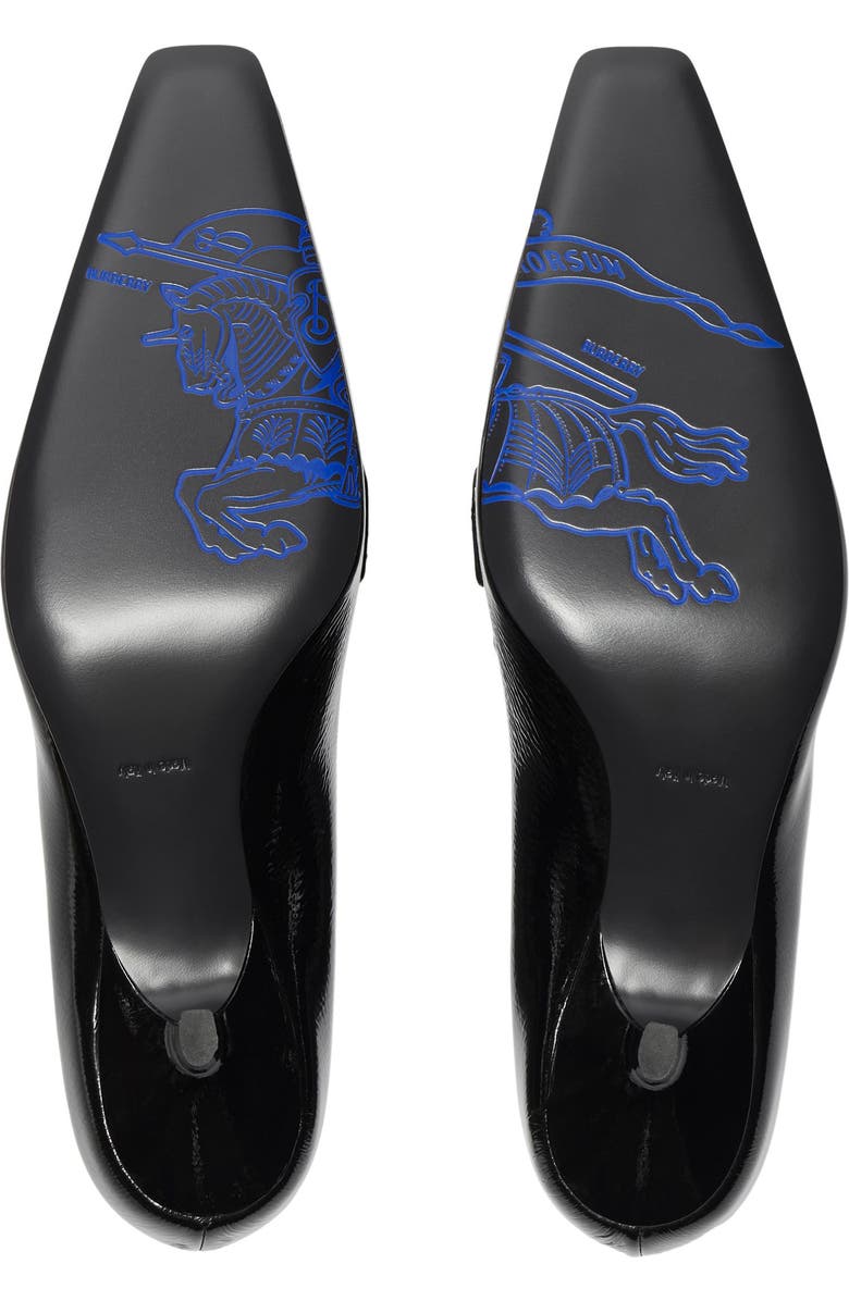 Burberry Storm Tall Suede Boot, Alternate, color, Black